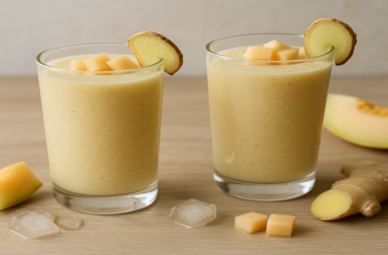 Melon and Ginger Smoothie
