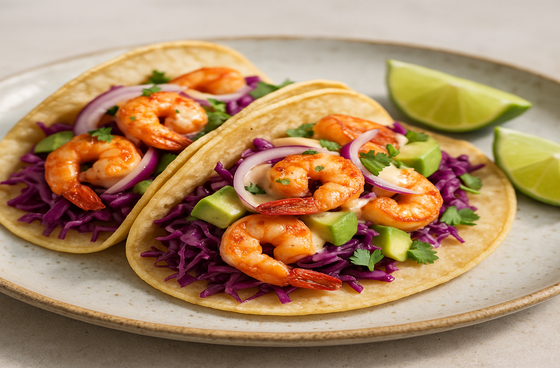 Shrimp tacos