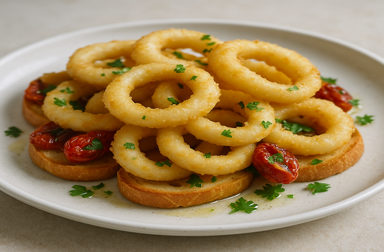 Тапас с кальмарами