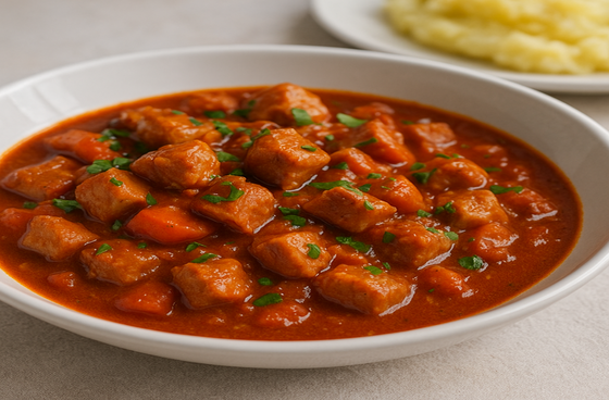 Rabbit goulash