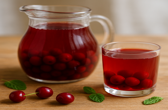 Cherry compote